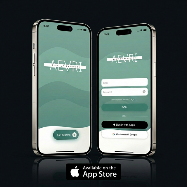 Aevri app screenshot